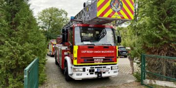 Powiat dołoży do modernizacji drabiny OSP Nowy Dwór Mazowiecki