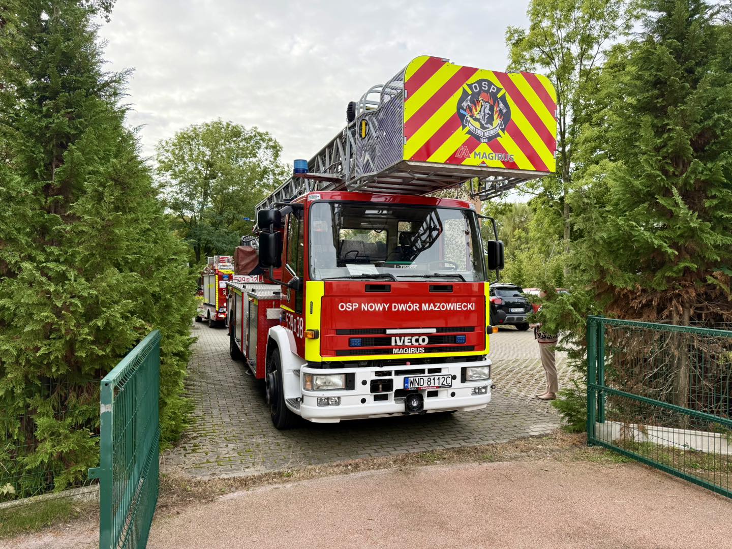 Powiat dołoży do modernizacji drabiny OSP Nowy Dwór Mazowiecki