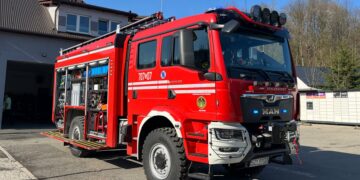 Strażacy z OSP Krzyżowa mają nowy samochód