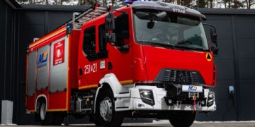 Nowy wóz JRG Szkoły Aspirantów PSP w Poznaniu