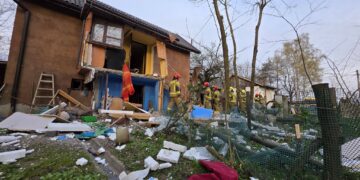 Wybuch gazu w Bieczu. Jedna osoba ranna