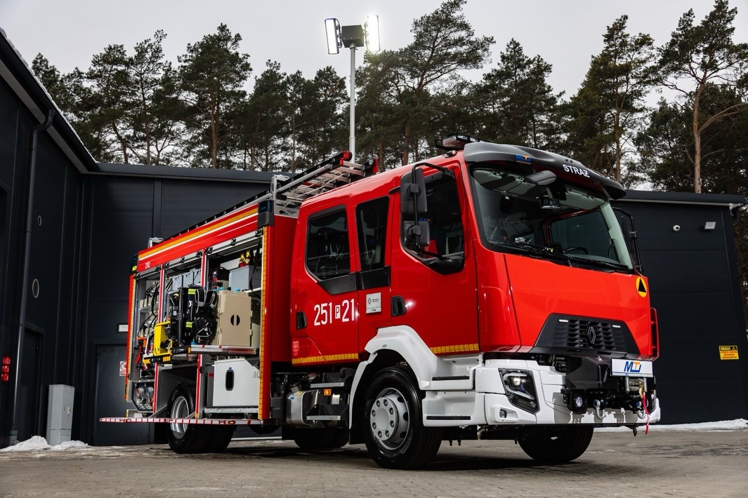 Nowy wóz JRG Szkoły Aspirantów PSP w Poznaniu