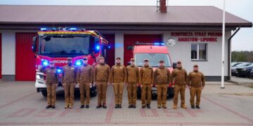 Zginął w wypadku. Strażacy w całym kraju oddali mu hołd