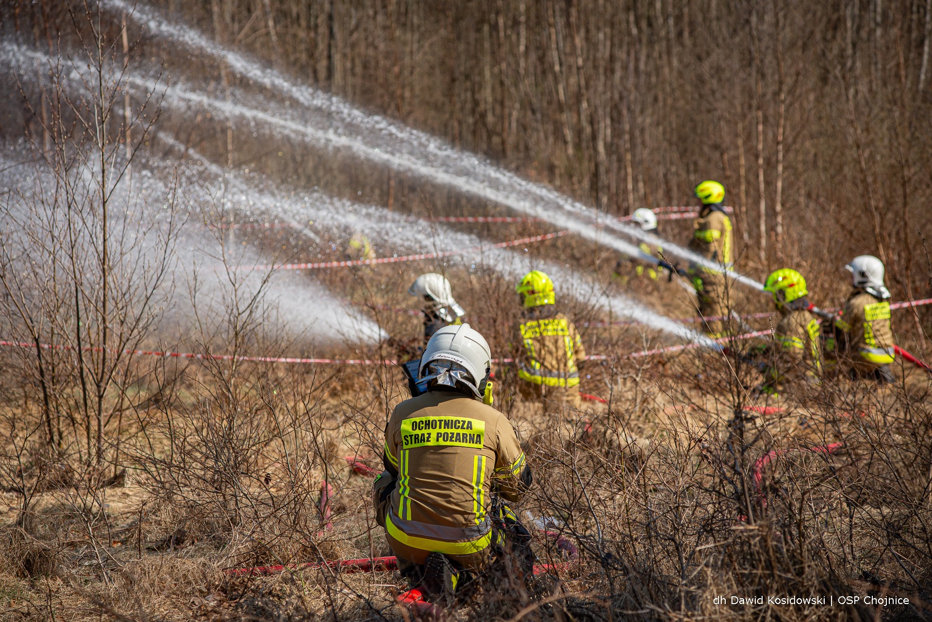 Strażackie ćwiczenia ‘CHARNOWO 2026’ w Nadleśnictwie Ustka