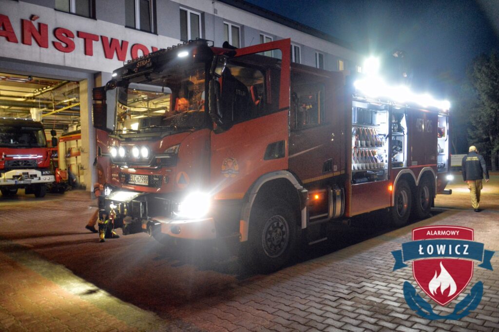 Nowa ciężka Scania trafiła do JRG w Łowiczu