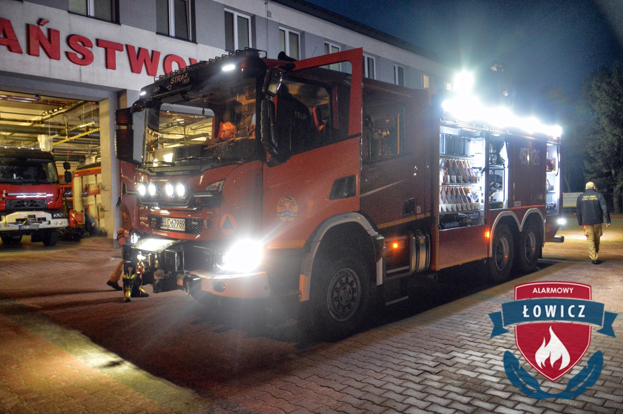 Nowa ciężka Scania trafiła do JRG w Łowiczu