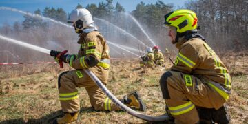Strażackie ćwiczenia ‘CHARNOWO 2026’ w Nadleśnictwie Ustka