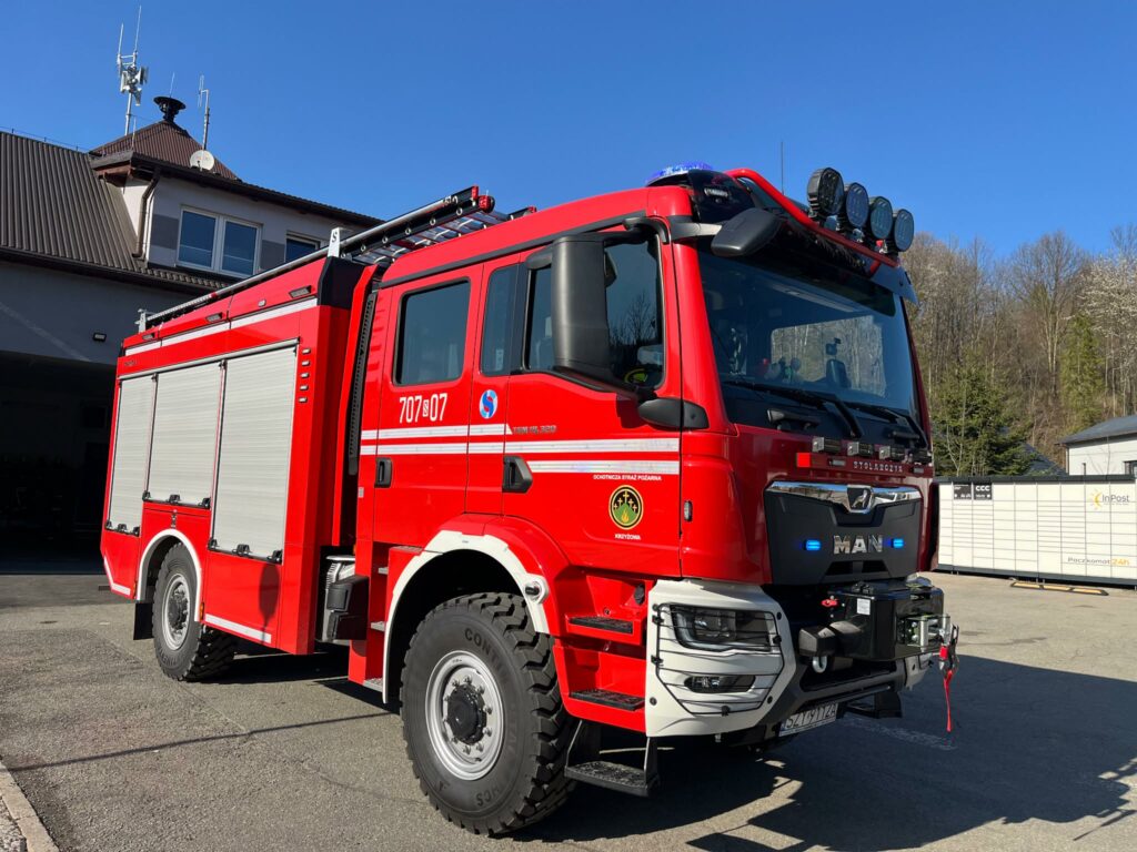 Strażacy z OSP Krzyżowa mają nowy samochód