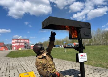 Warsztaty z pożarów wewnętrznych w SA PSP Poznań
