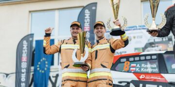 Strażacki zespół rajdowy z mocnym otwarciem sezonu