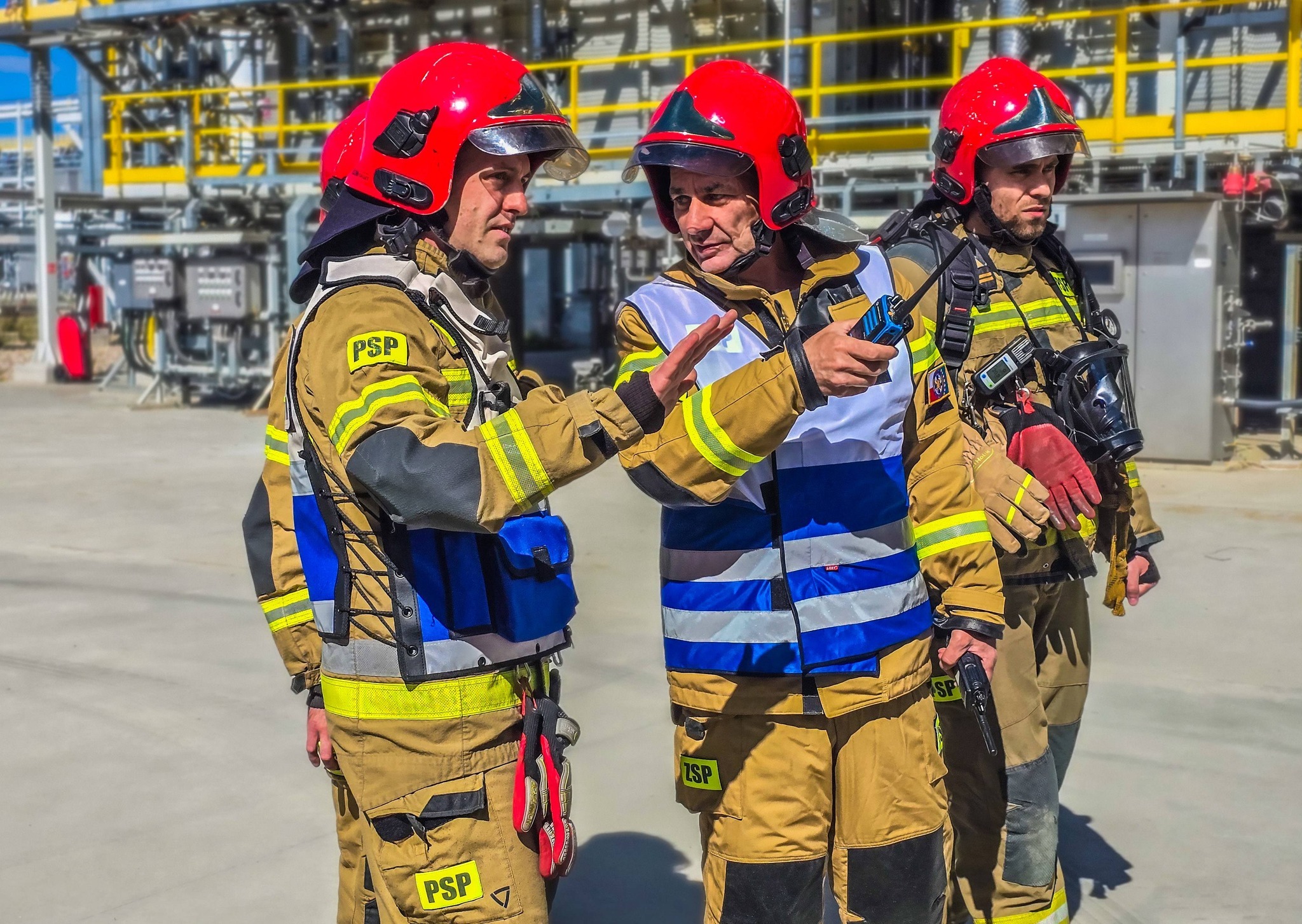 Wspólne ćwiczenia ZSP i PSP w Policach