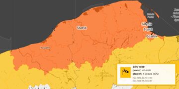 IMGW ostrzega przed silnym wiatrem. Wydano ostrzeżenia dla części województw