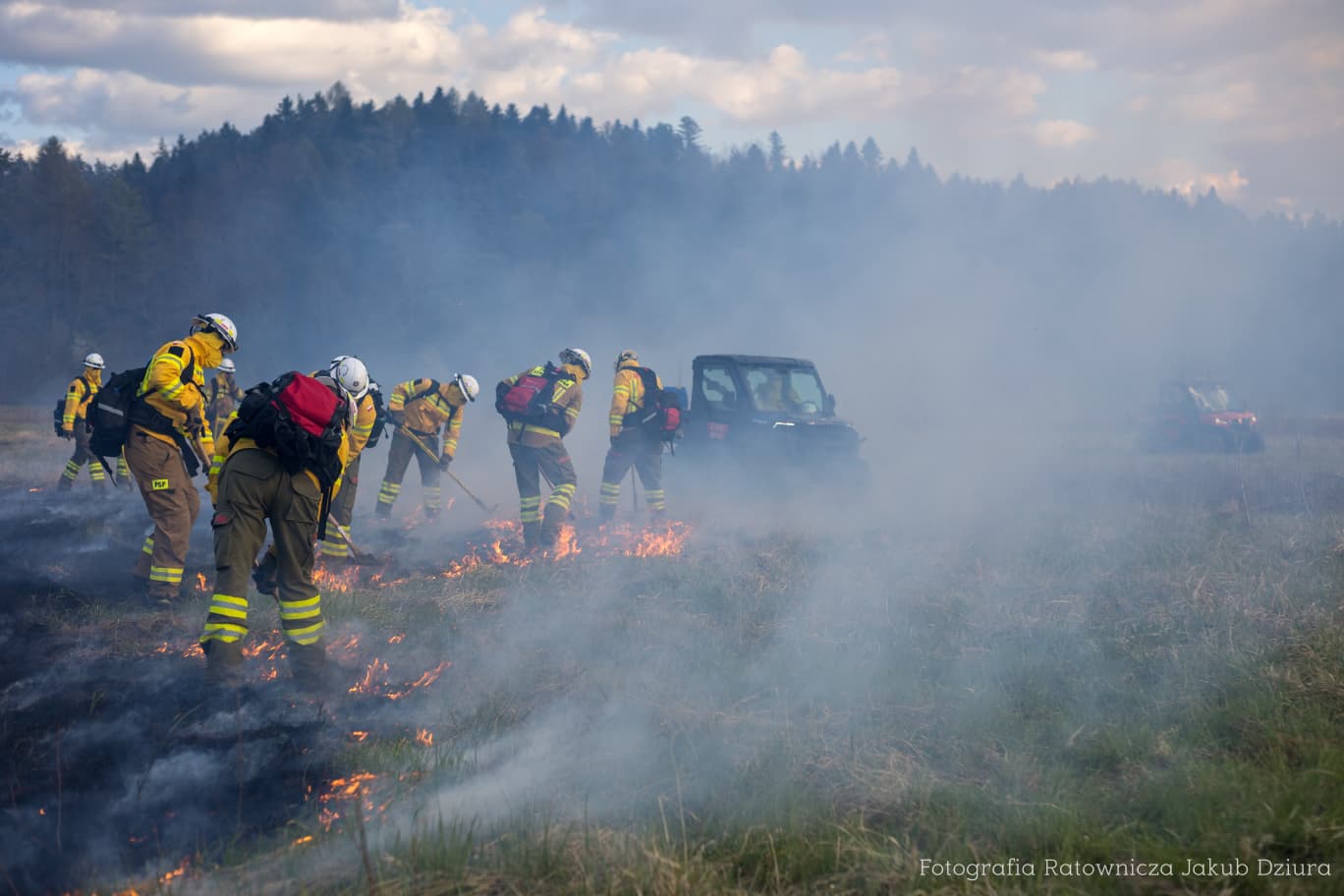 Ćwiczenia modułu GFFF RZESZÓW w powiecie leskim [FOTO]