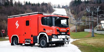 Wysokościowa Scania dla SGRW 'RADZIONKÓW’