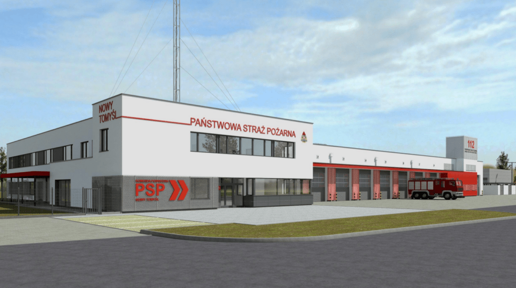 Nowa strażnica PSP w Nowym Tomyślu. Ruszył przetarg na projekt