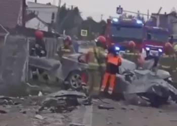 Tragiczny wypadek w Biskupicach. Nie żyje strażak