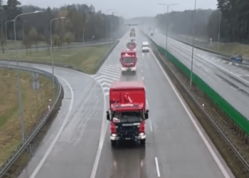 Lubuscy strażacy w drodze na ćwiczenia krajowe