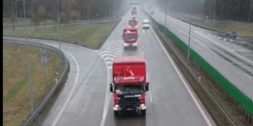 Lubuscy strażacy w drodze na ćwiczenia krajowe