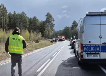 Tragiczne zderzenie na DK58. Dwie osoby nie żyją