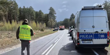 Tragiczne zderzenie na DK58. Dwie osoby nie żyją