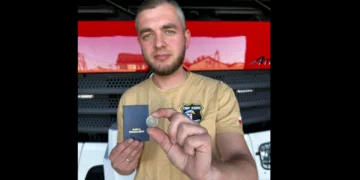 Tobiasz z OSP Glinojeck został dawcą szpiku