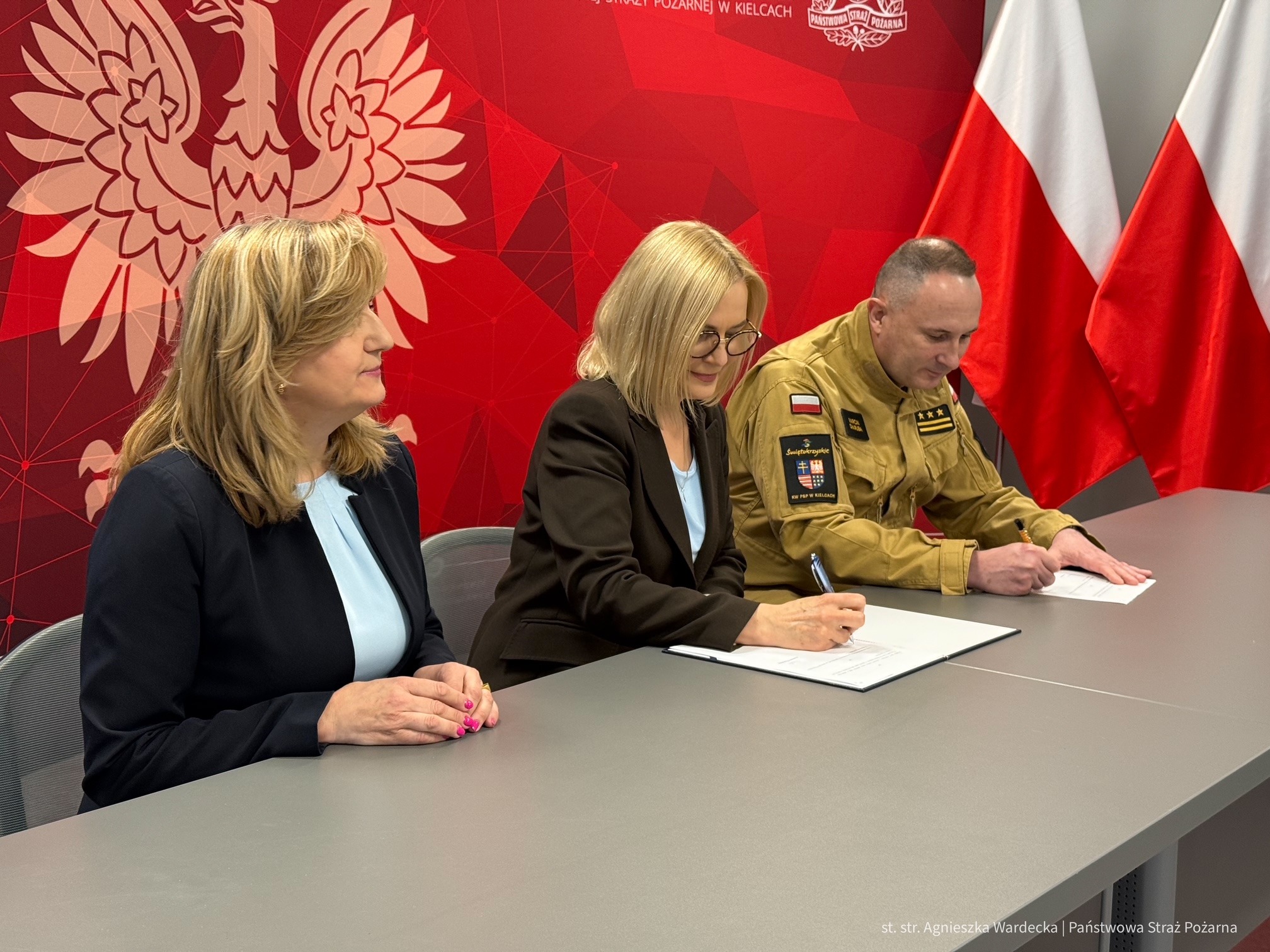 Świętokrzyska KW PSP z dotacją na bazę dydaktyczną