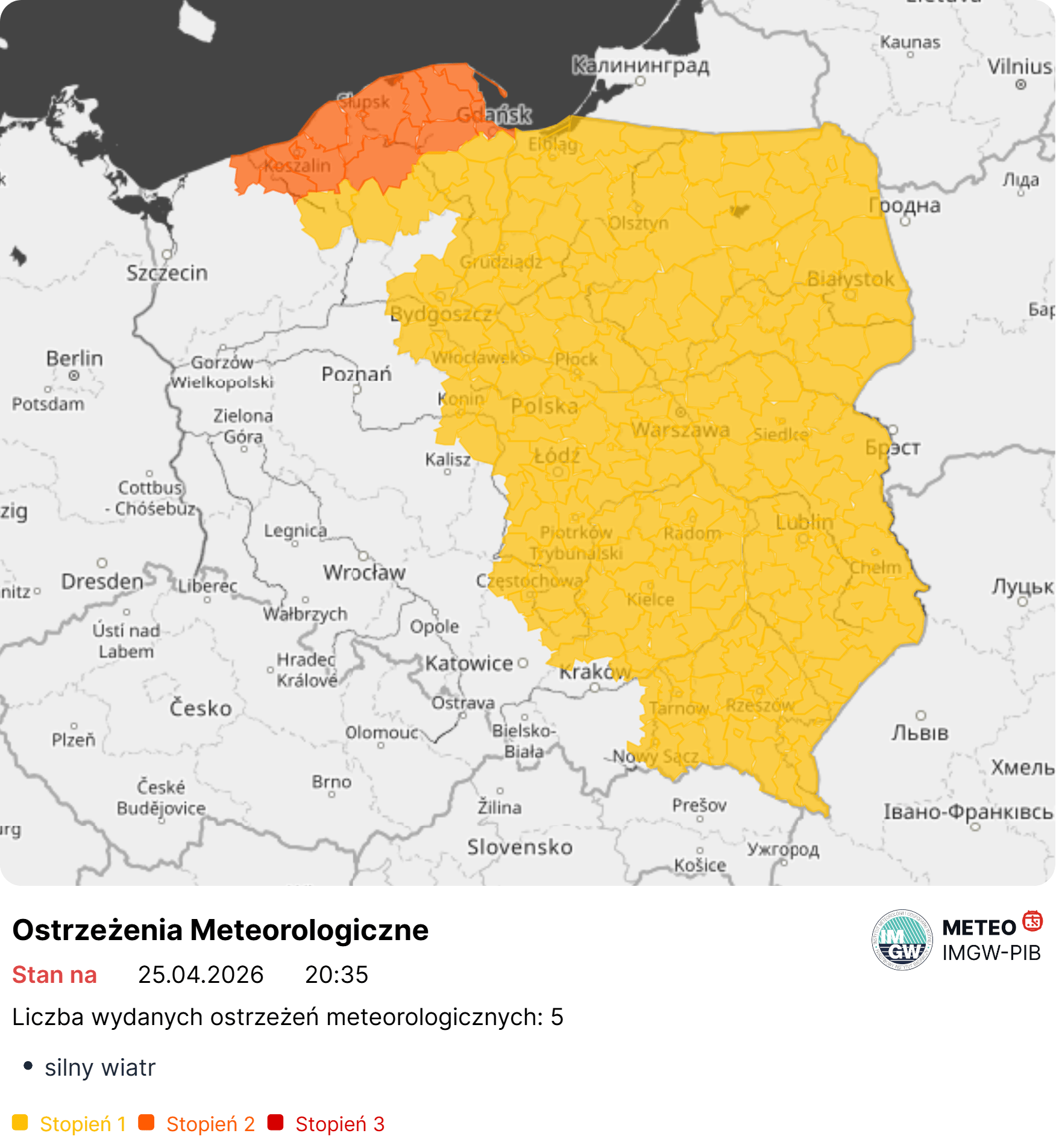 Nawet 100 km/h. Sprawdź, gdzie będzie silnie wiało