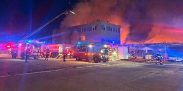 Podpalili halę w Czechach. Dwoje Polaków z zarzutami za pomoc