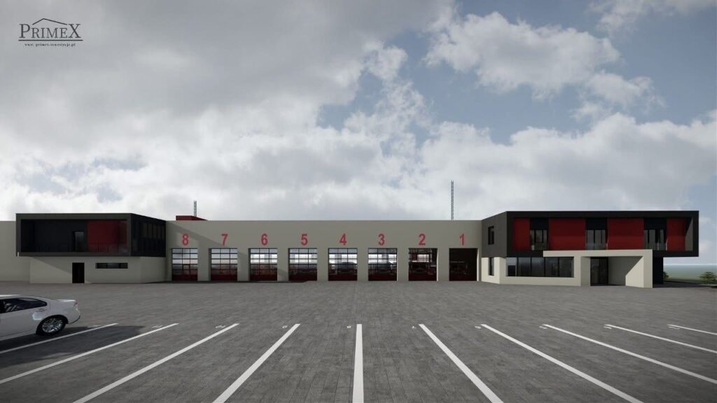 Nowa strażnica KP PSP w Zawierciu. Strażacy ruszają z kolejnym etapem