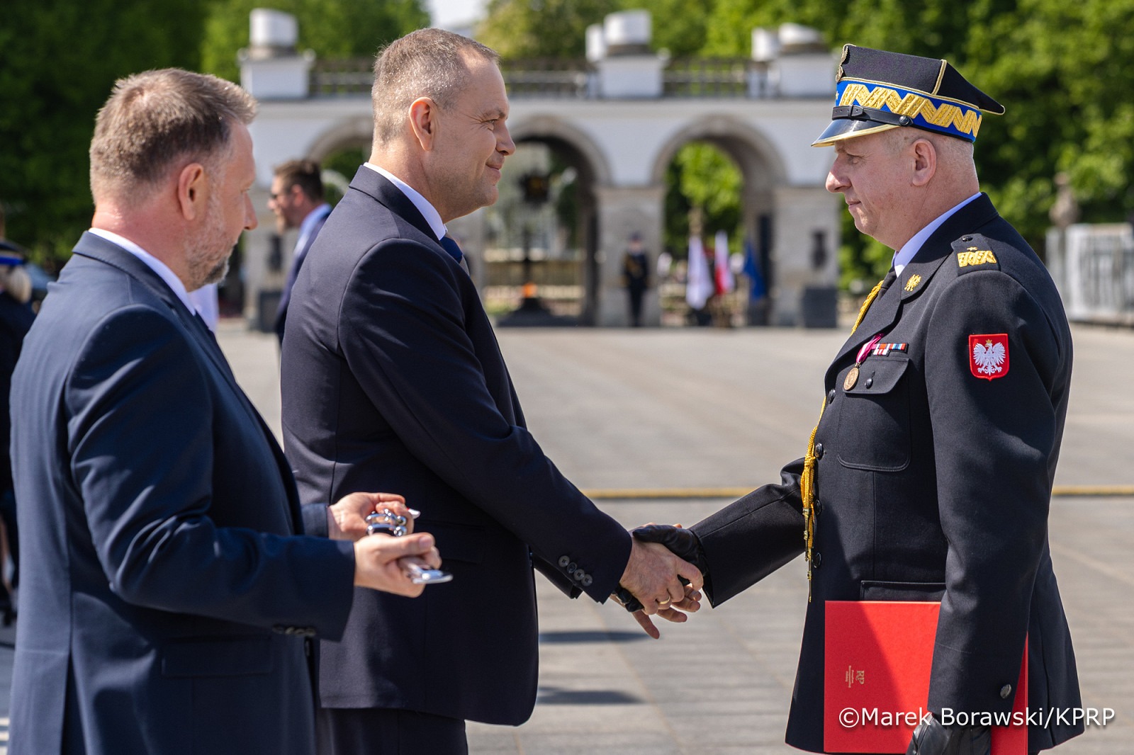 Centralne Obchody Dnia Strażaka. Prezydent dziękował strażakom