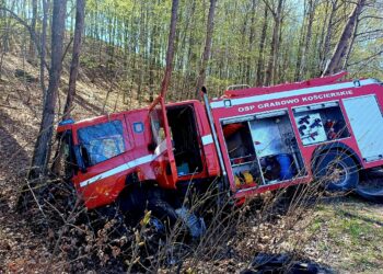 Wypadek z udziałem wozu strażackiego. Jedna osoba nie żyje