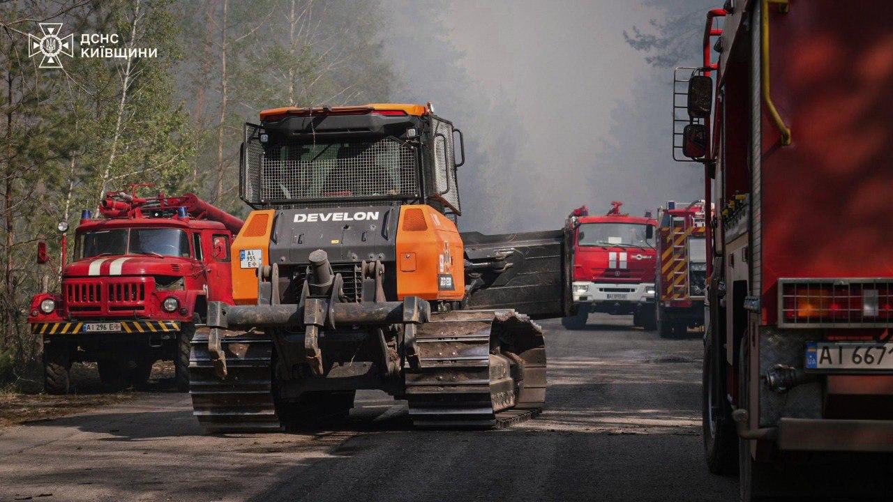 Pożar w Czarnobylu. Ponad tysiąc hektarów w ogniu