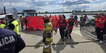 Tragiczny wypadek podczas zawodów na Wiśle w Płocku