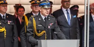 Dzień Strażaka w KG PSP. Grzegorz Borowiec z awansem