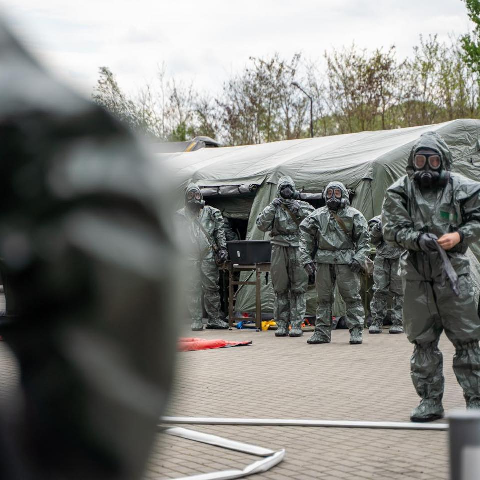 Zagrożenie CBRN w Gliwicach, czyli ćwiczenia ARENA 2026