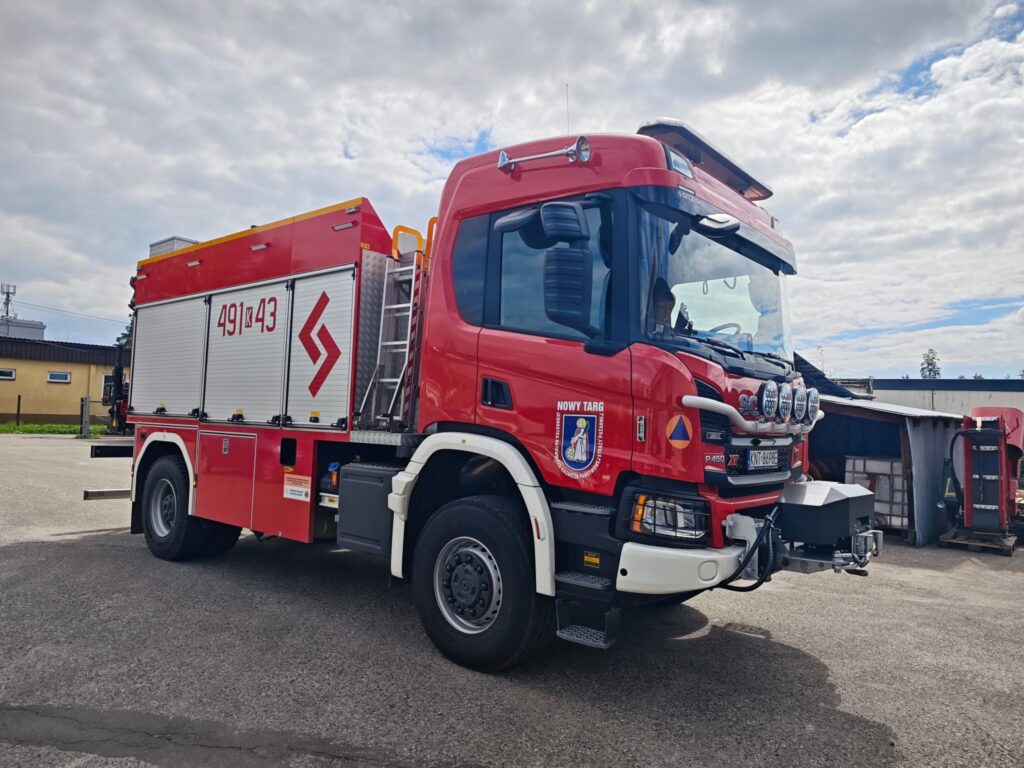 Techniczna Scania w podziale JRG Nowy Targ