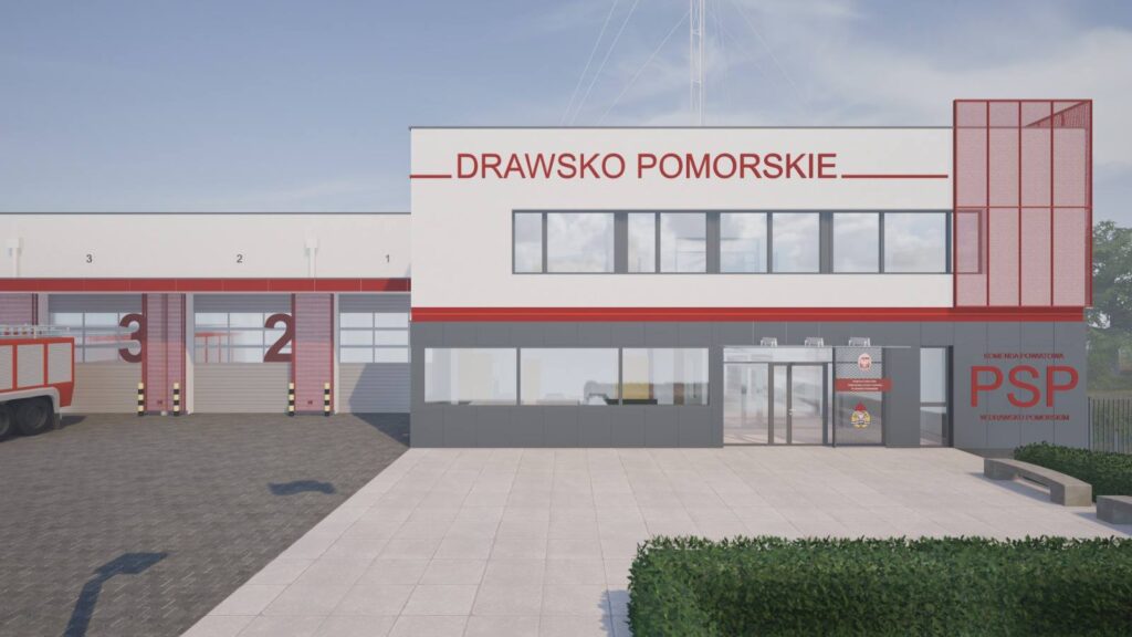Tak będzie wyglądała nowa siedziba drawskich strażaków
