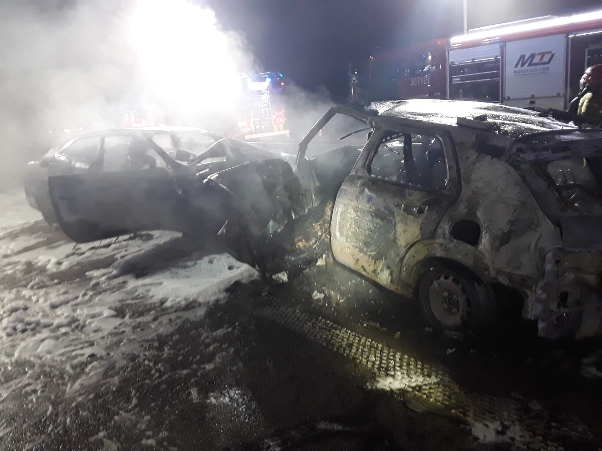 Wjechał pod prąd i zginął. Tragedia na autostradzie A1