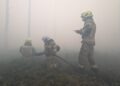 Ogromny pożar lasów na Mazowszu. Ogień objął ponad 100 hektarów, w akcji setki strażaków i wsparcie z całego kraju