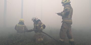 Ogromny pożar lasów na Mazowszu. Ogień objął ponad 100 hektarów, w akcji setki strażaków i wsparcie z całego kraju