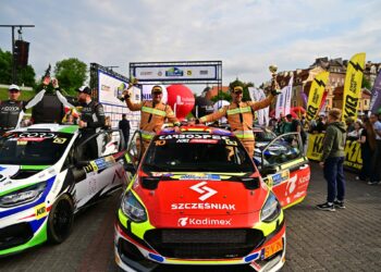 Dwóch strażaków na podium Rajdu Nadwiślańskiego. Kolejny sukces Marcina Górnego Rally Team