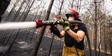 Kruczek: Strażacy zabawią tutaj jeszcze na długie dni