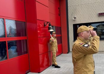 Pierwsza zmiana służby w JRG 5 Białystok