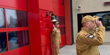 Pierwsza zmiana służby w JRG 5 Białystok