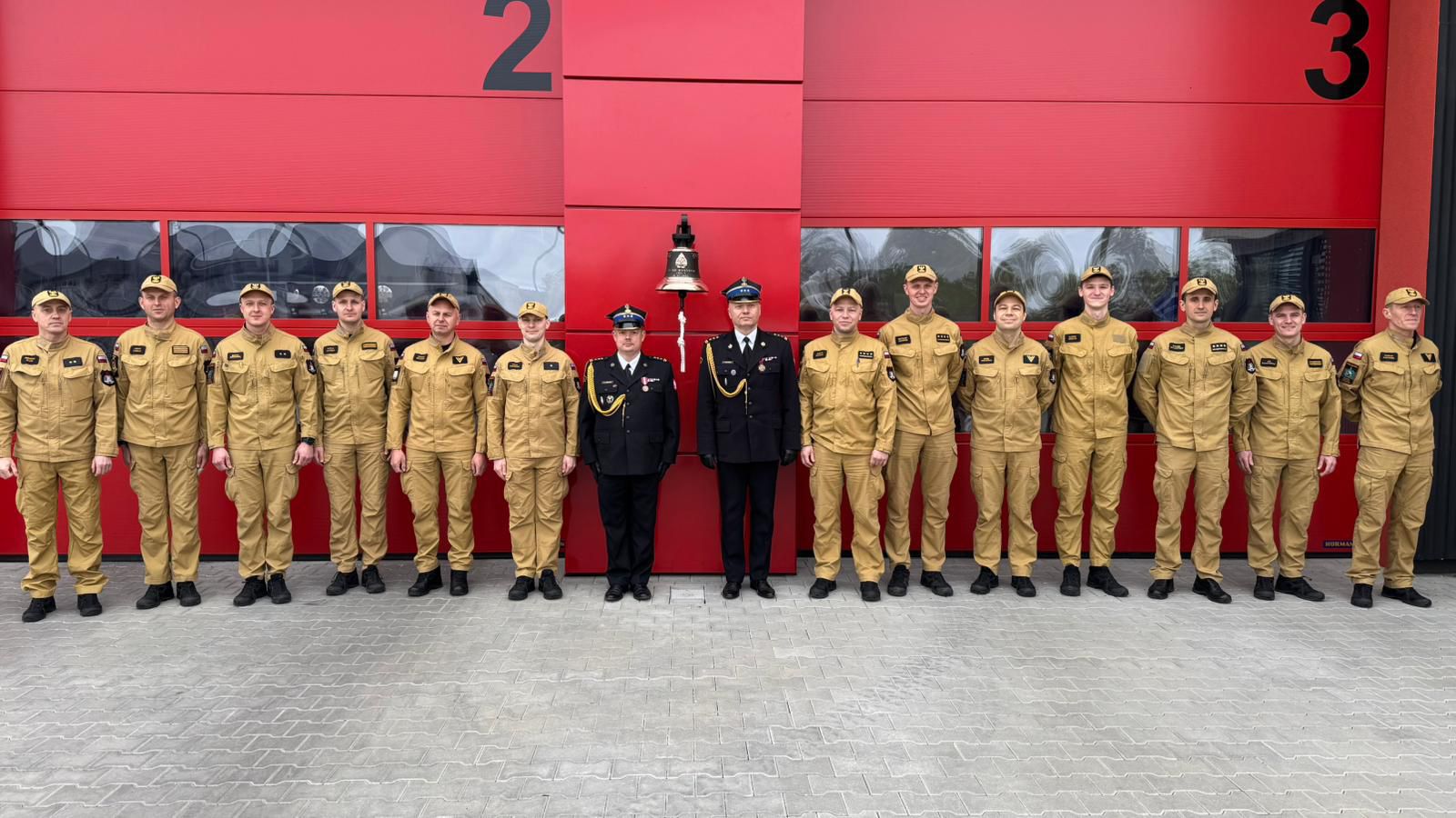 Pierwsza zmiana służby w JRG 5 Białystok