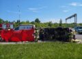 Tragiczny wypadek na obwodnicy Przemyśla. Karetka zderzyła się z osobówką