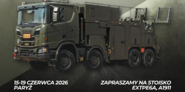 SZCZĘŚNIAK Pojazdy Specjalne na targach EUROSATORY 2026 w Paryżu