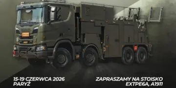 SZCZĘŚNIAK Pojazdy Specjalne na targach EUROSATORY 2026 w Paryżu