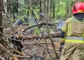 Tragiczna katastrofa śmigłowca w Małopolsce. Pilot zginął na miejscu