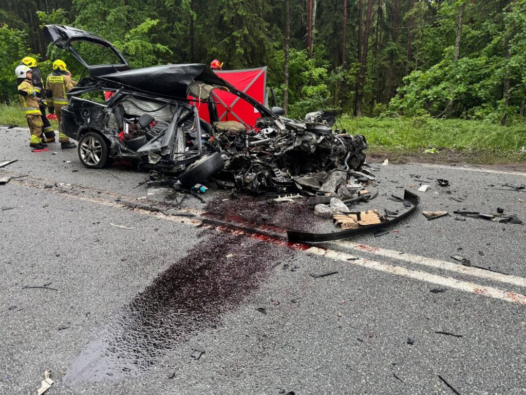 Śmiertelny wypadek na trasie Orzysz – Ełk
